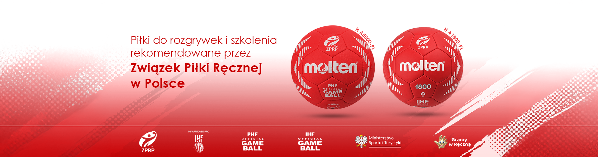 Oficjalne piłki rekomendowane przez Związek Piłki Ręcznej w Polsce